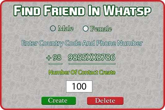 Friend Search for WhatsApp: Girlfriend Search screenshot 1