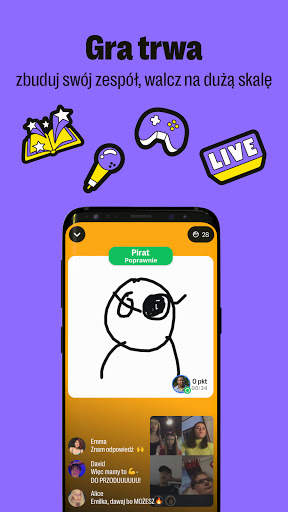 Yubo: Prowadź transmisje w grupowych czatach screenshot 6
