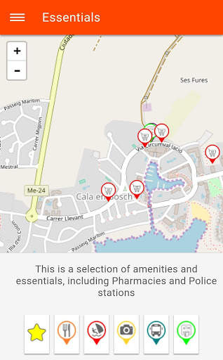 Cala N Bosch Travel Guide with Offline Maps screenshot 5