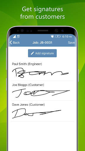 My Jobs - Job sheet app screenshot 3