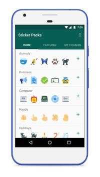 Sticker Packs screenshot 1