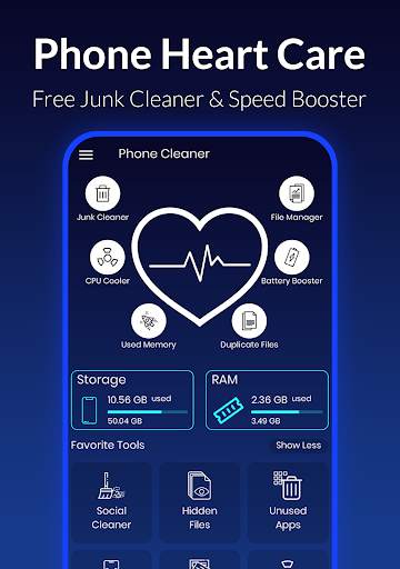 Phone Heart Care App - Free Advanced Phone Cleaner screenshot 8