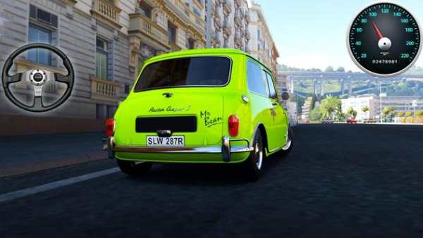 Mr.Bean racing in car screenshot 3