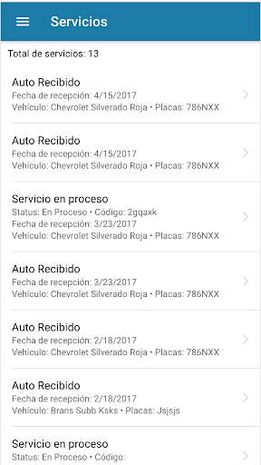 Mecanica MX - Clientes 4 تصوير الشاشة