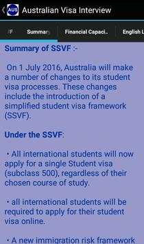 Australian Visa Interview screenshot 4