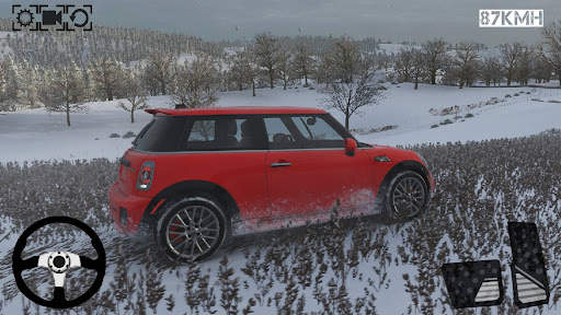 Gear car 3D: Mini Cooper Drive स्क्रीनशॉट 2