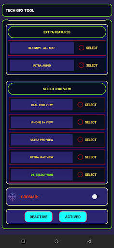 TECH APP GFX TOOL FOR BGMI स्क्रीनशॉट 8