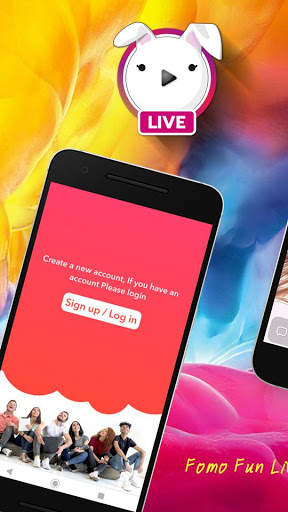 Young Live: Fomo Fun Live Stream Video Chat & Call screenshot 1