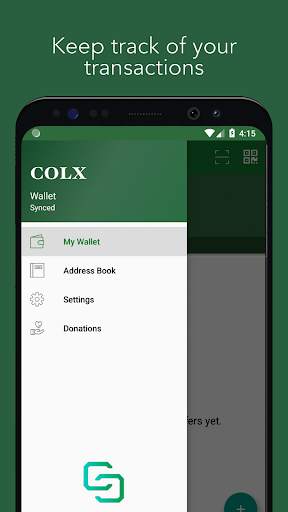 ColossusXT Wallet скриншот 1