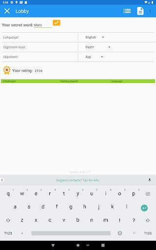 P3nto--The Five-Letter Word Game screenshot 16