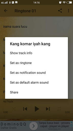 Ringtone Lucu Terbaru screenshot 4