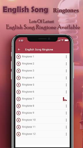 English Song Ringtone screenshot 5