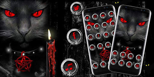 Cool Evil Cat Themes HD Wallpapers screenshot 4