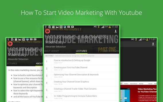 Youtube Marketing Course screenshot 7
