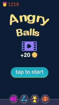 Angry Balls स्क्रीनशॉट 1