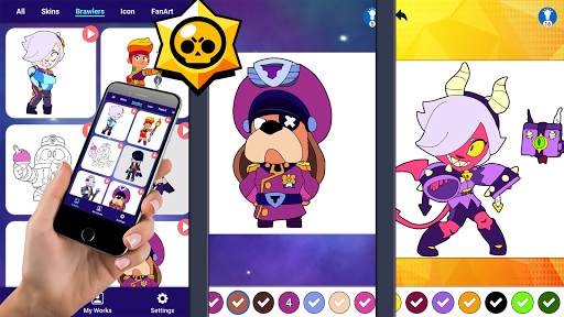 Brawl Stars Coloring screenshot 8