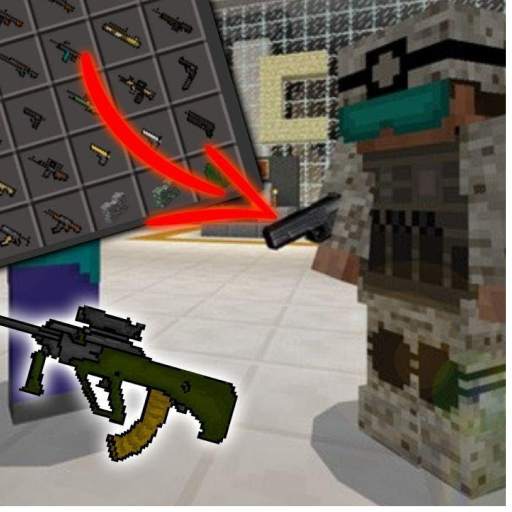 Guns mod for minecraft 1.1.8