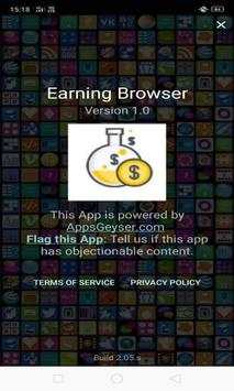 Earning Browser screenshot 1