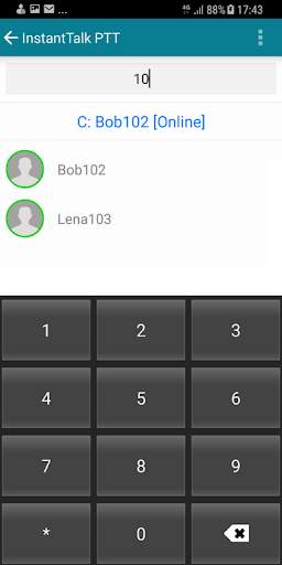 Instant Talk PTT screenshot 4