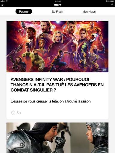 melty - Actu, Quiz et Vidéos screenshot 6