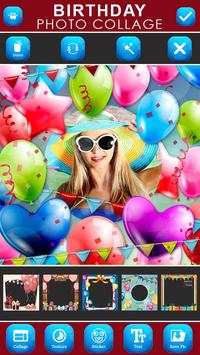 Happy Birthday Photo Collage Maker screenshot 1