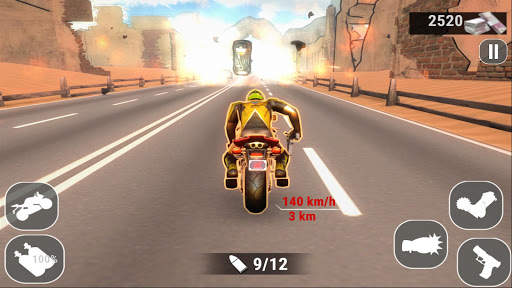 3D Madness Bike Racing:Highway screenshot 2