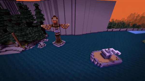 Map Gravity city for Minecraft PE screenshot 8