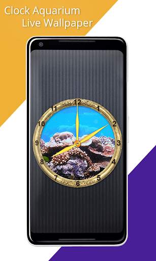 Clock Aquarium Live Wallpaper screenshot 5