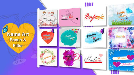 Focus And Filter & Name Arts Apps screenshot 1