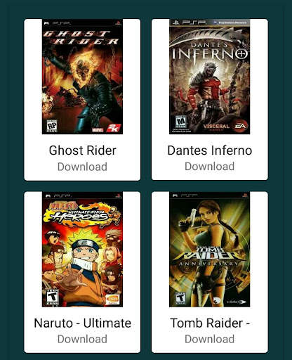 PSP PPSSPP Games screenshot 5