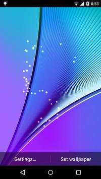 Note 5 Live Wallpaper скриншот 1