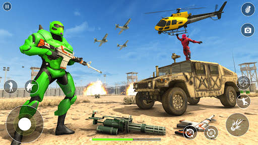 Fps Robot Shooting  Gun games screenshot 2
