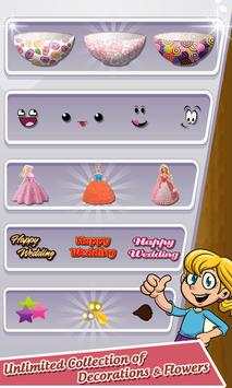 Sweet Wedding Doll Cake Cooking Games 2018 screenshot 3