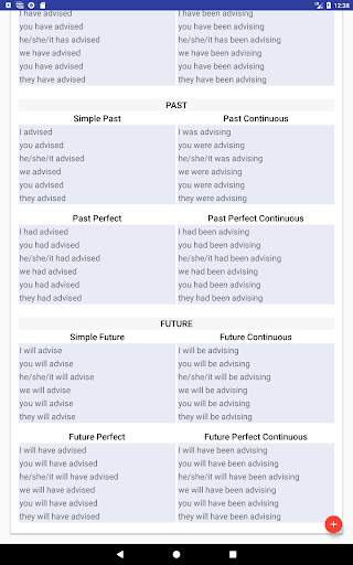 English Verbs screenshot 22