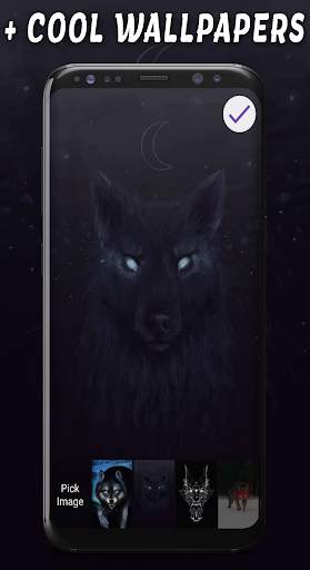 Wolf Passcode Lock Screen & Wallpapers 3 تصوير الشاشة