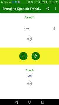 French Spanish Translator скриншот 2