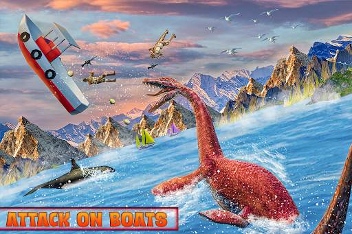 Ultimate Sea Dinosaur Monster: Water World Game screenshot 16