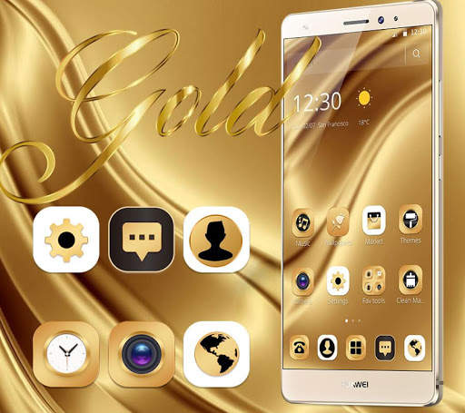 Gold Luxury Extravagant Business Theme screenshot 3