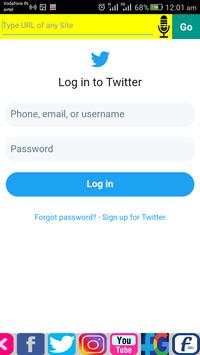 Social Mini Browser with Dual Screen by 7StarMedia screenshot 5