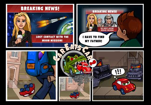 Car Eats Car 2 - Racing Game screenshot 4