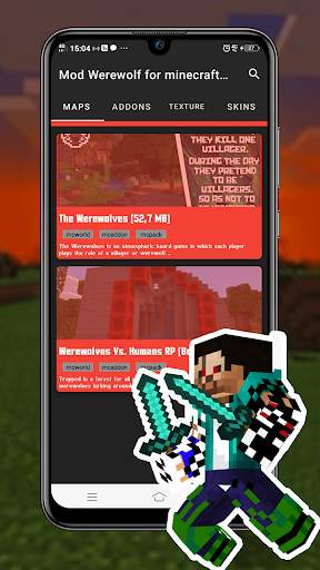 Mod Werewolf for minecraft pe screenshot 3