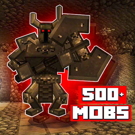 500 Mobs Mods for Minecraft PE icon