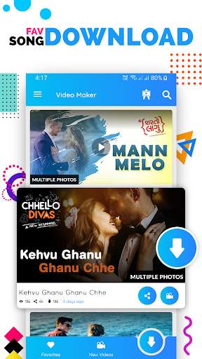 Vidtok.ly - Lyrical Video Status Maker screenshot 6
