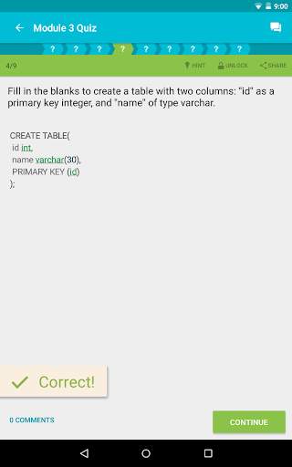 Learn SQL screenshot 10