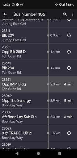 SG NextBus screenshot 4