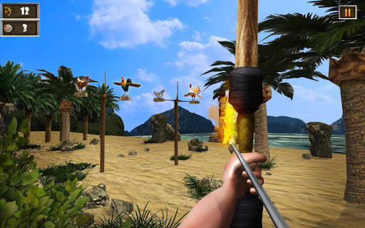 Crazy Chicken Shooting Game : Archery Killing screenshot 2