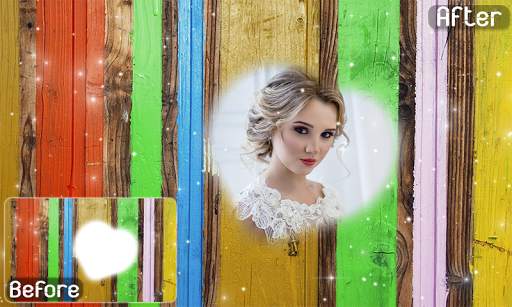 Wood Wall Photo Frames - natural wood wall effects screenshot 6