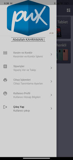 PUX Mobil screenshot 2