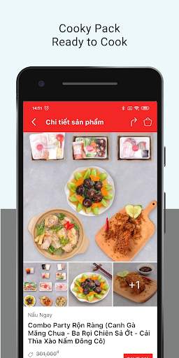Cooky - Giao Thực Phẩm Tận Nhà screenshot 2