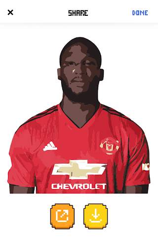 Footballer Soccer Stars - Color By Number Game screenshot 6